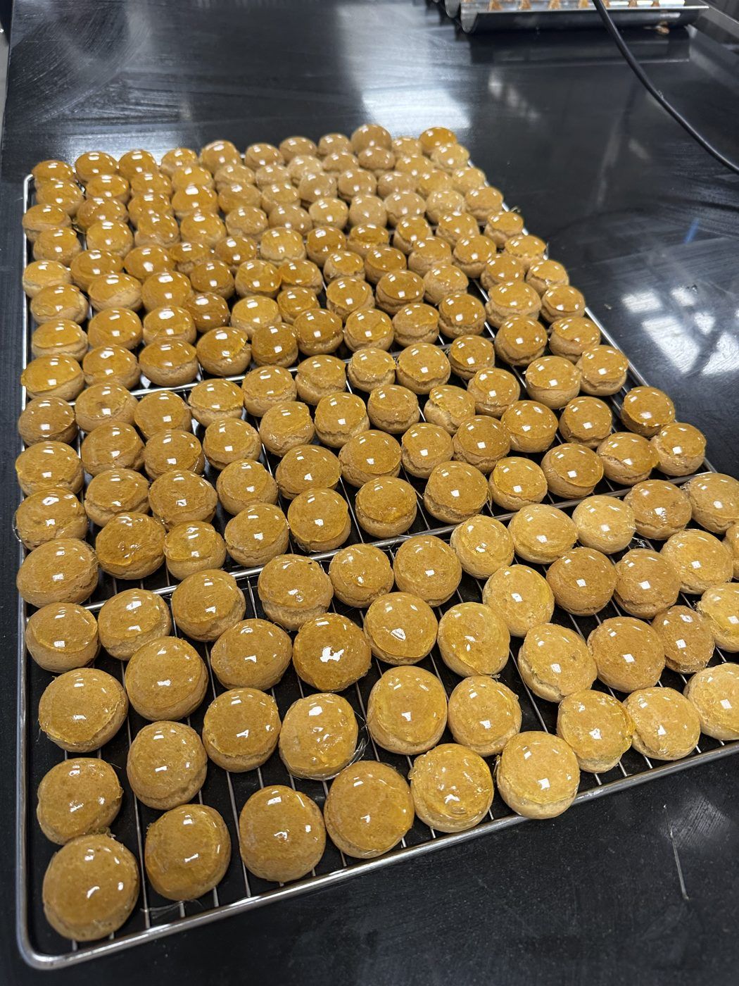Choux caramélisés