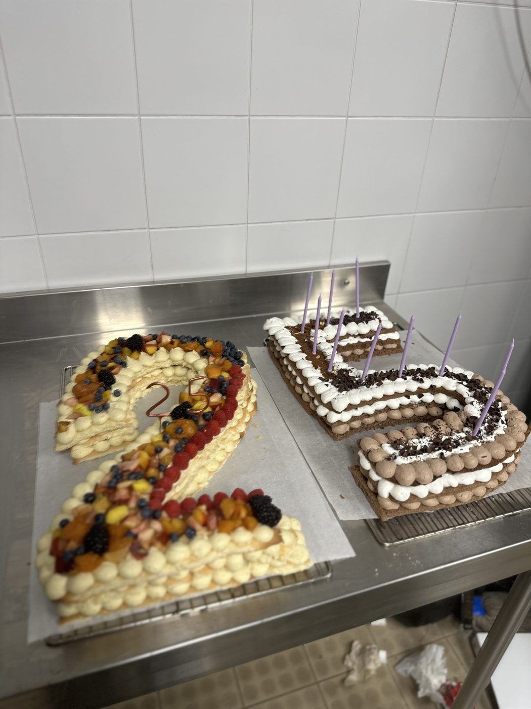 Number cake