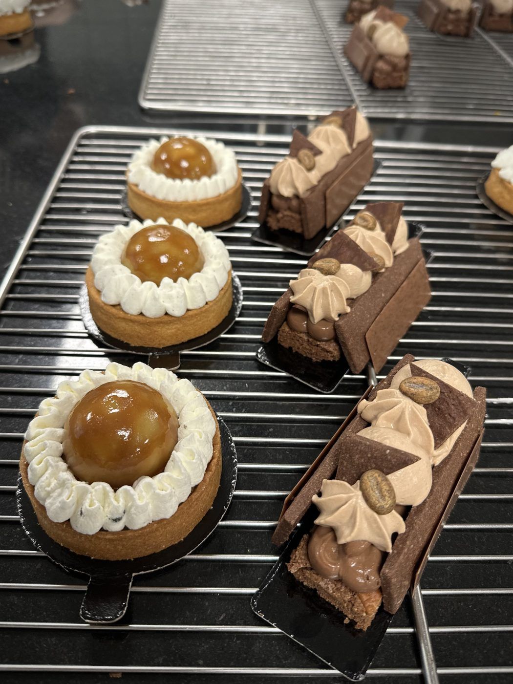 Pâtisseries individuelles