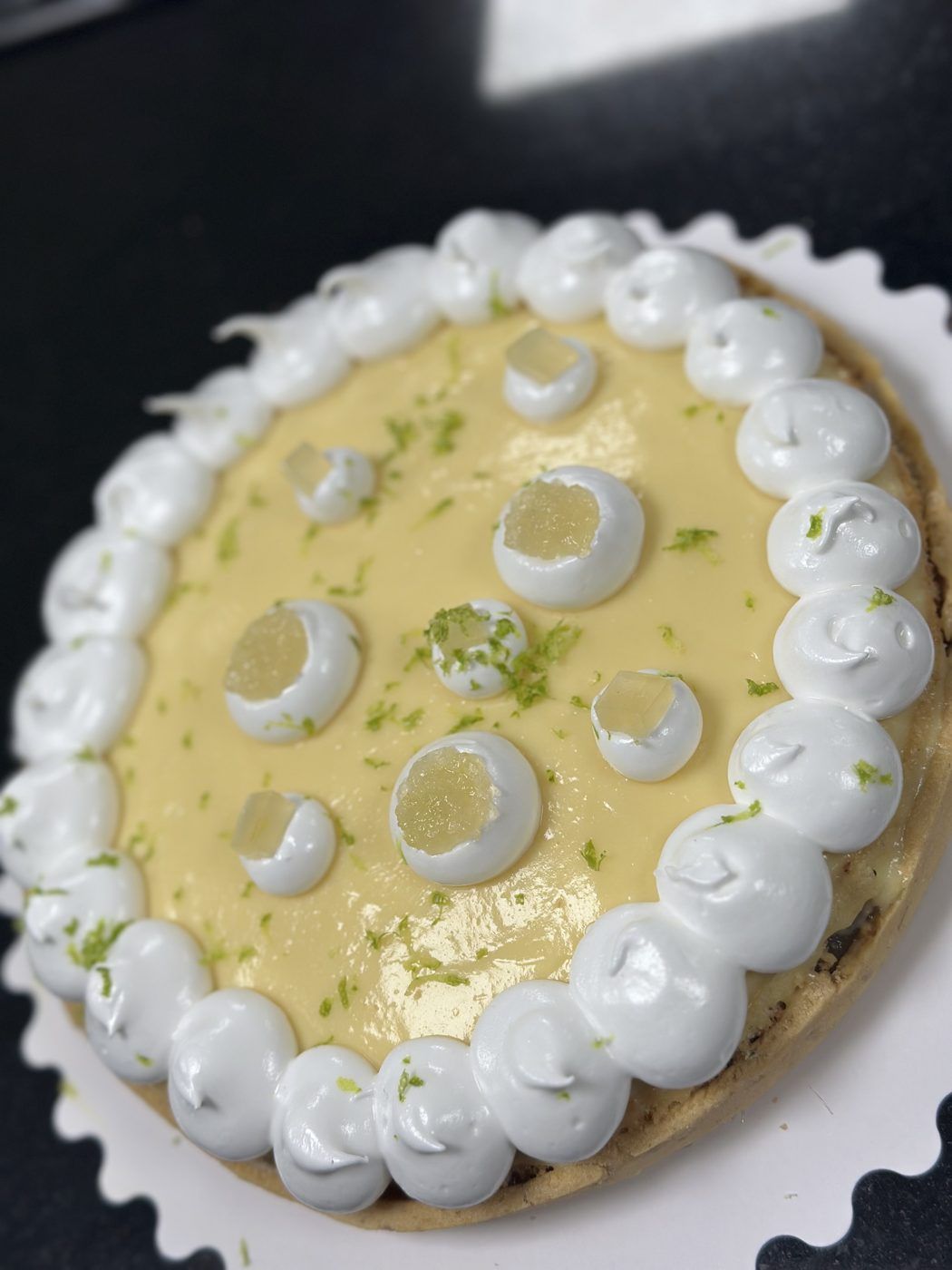Tarte au citron meringuée