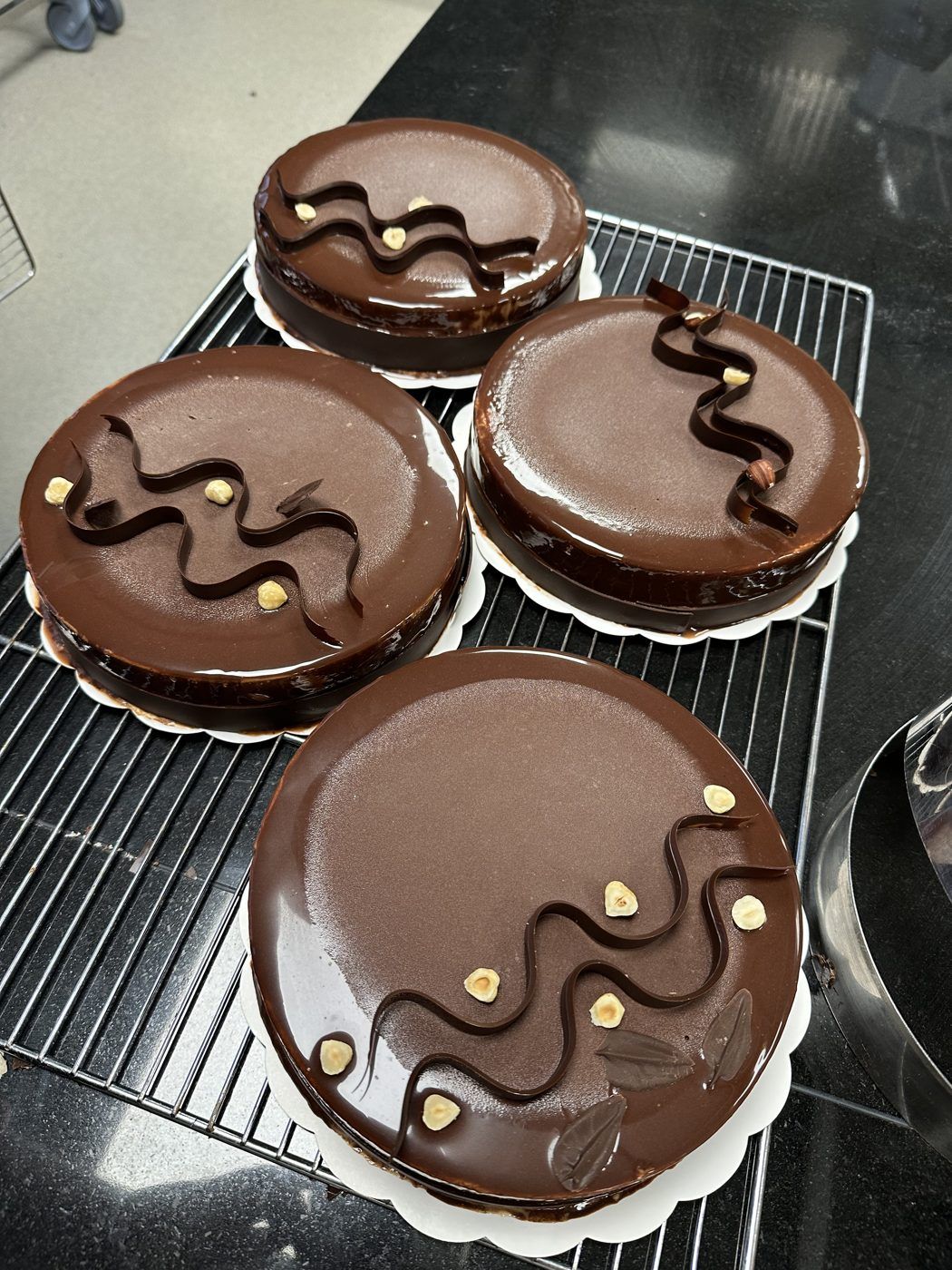 Tartes au chocolat